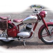 Jawa Pérák 350 (brašny 