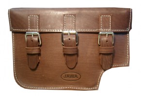 Jawa 500 OHC II. s logem JAWA a 3 přezkami